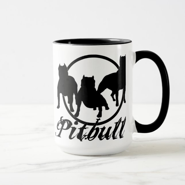 PITBULL TASSE (Rechts)