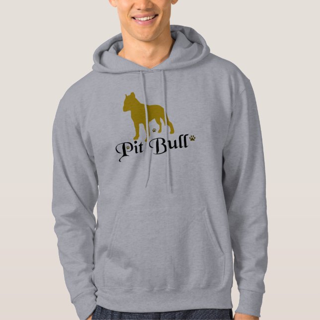 PITBULL TATZEN HOODIE (Vorderseite)