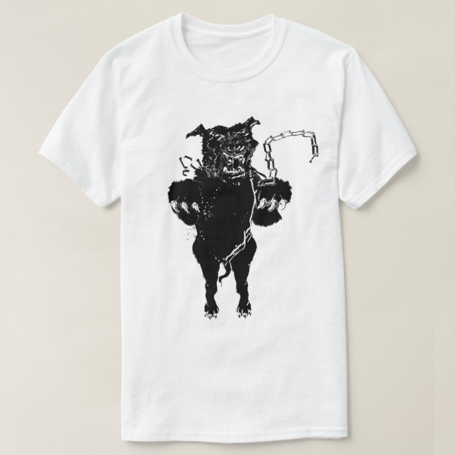 Pitbull Thuggin T-Shirt (Design vorne)