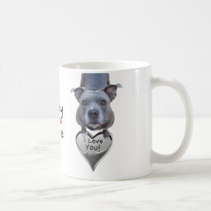 Pitbull Tyrann-Liebe-Tasse Tasse