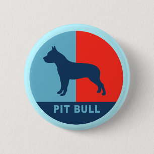 PitBull US-Stil Knopf Button
