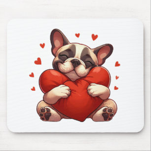 Pitbull Valentinstag-Geschenke Mousepad