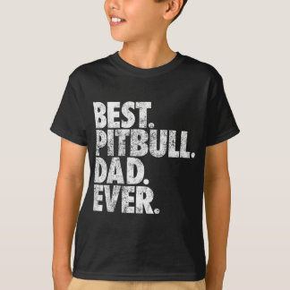 Pitbull Vater - Bester Pitbull-Vater je Pittie Dog T-Shirt