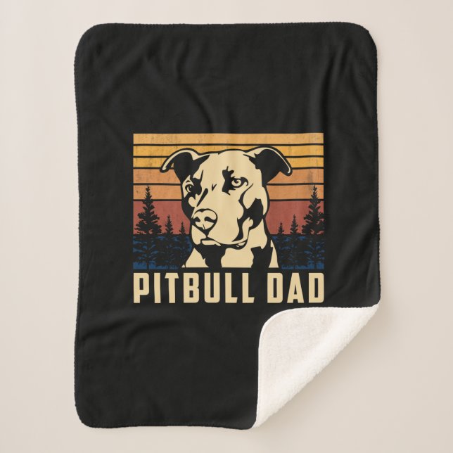 Pitbull-Vater des Vaters Sherpadecke (Vorderseite)