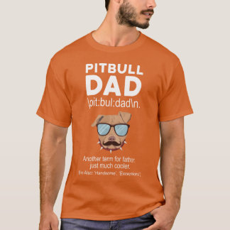 Pitbull-Vater-Freunde T-Shirt