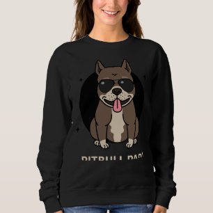 Pitbull Vater Hunde Sweatshirt