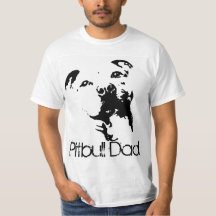 Pitbull Vater-Hundeshirt