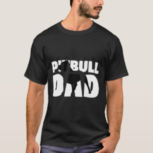 Pitbull-Vater Pitbull-Geschenk Vater Hund Papa T-Shirt