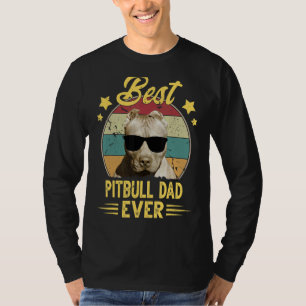 Pitbull Vater Vintag Sonnenbrille Pitbull Dog Eige T-Shirt