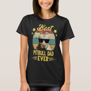 Pitbull Vater Vintag Sonnenbrille Pitbull Dog Eige T-Shirt
