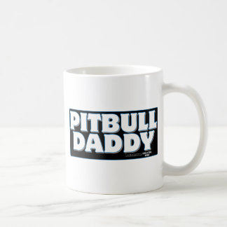 PITBULL VATI Schwarz-Hintergrund Kaffeetasse