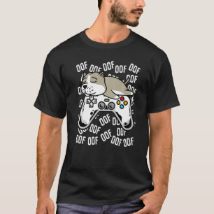 Pitbull Videospiel Noob Oof Kinder Jungen Mädchen T-Shirt