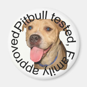 Pitbulle-geprüfter Magnet