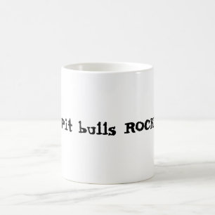 Pitbullen FELSEN! Kaffeetasse