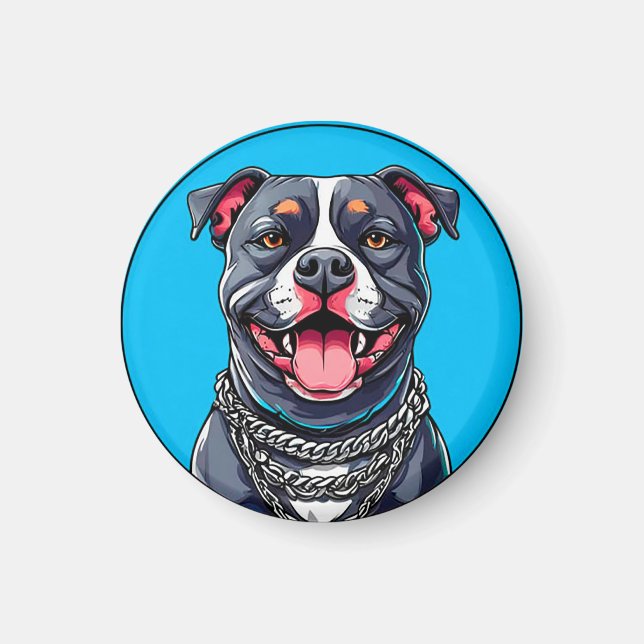 Pitbulling Magnet (Vorne)