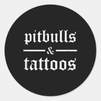Pitbuls und Tattoos Funny Tattooed Hunde Eigentüme