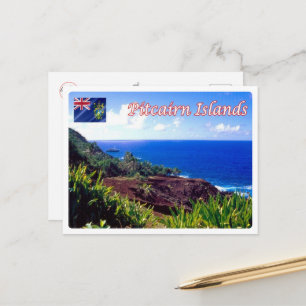 Pitcairn Islands - St. Paul's Point - Postkarte