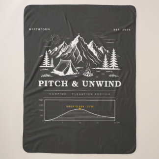 Pitch And Unwind Camping Höhenprofil Sherpadecke