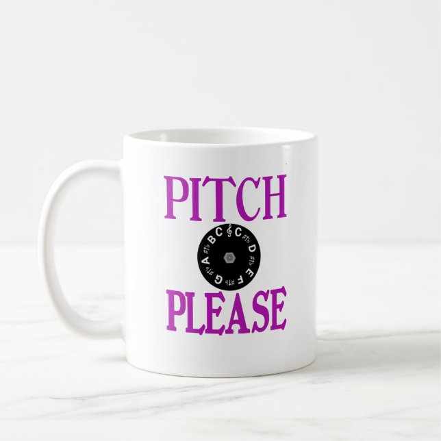 PITCH BITTE PITCHIPE LILA KAFFEETASSE (Links)