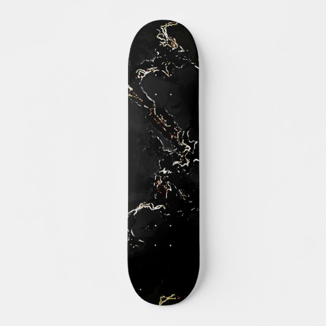 Pitch Black Desert Marmor Skateboard (Vorne)