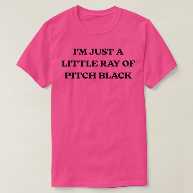 Pitch Black Ray T-Shirt (Design vorne)