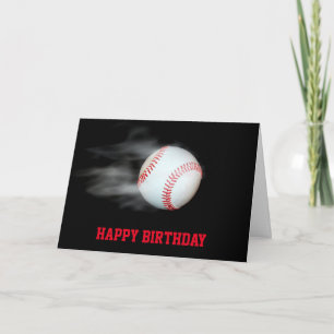 Pitch den Baseball-Team-Player Personalisiert Karte