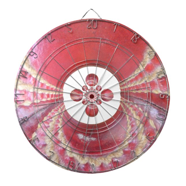 Pitch Kaleidoskop: Cricket Balls The Game's Heart Dartscheibe (vorne)