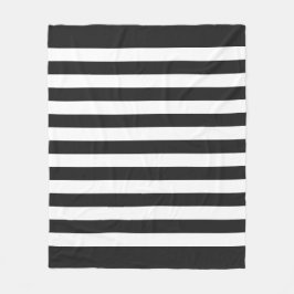 Pitch Pastell & Weiße Linien Muster Fleecedecke