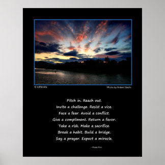 Pitch rein..motivierend Poster