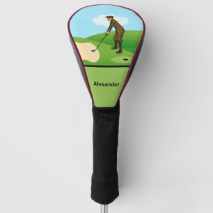 Pitch Shot von Panikgeplagtem Duffer Golf Headcover