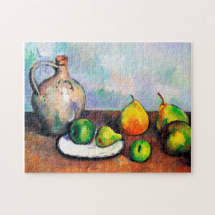 Pitcher and Fruit, Paul Cezanne Puzzle