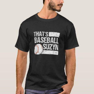 Pitcher Catcher Batter Softball Fan That Basebal T-Shirt