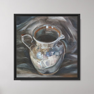 Pitcher Jug Still Life Malerei Canvas Print Art Leinwanddruck