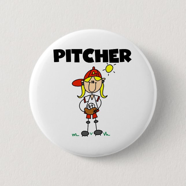 Pitcherin Button (Vorderseite)
