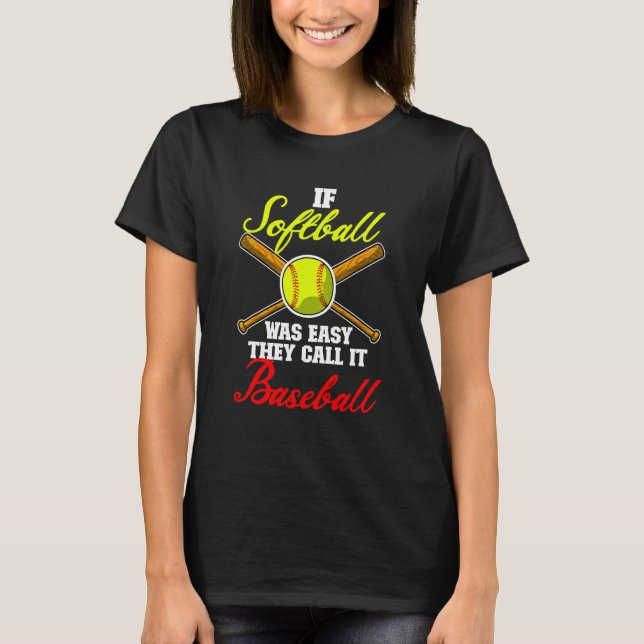Pitches Be Crazy Softball Player Softball Team Coa T-Shirt (Vorderseite)