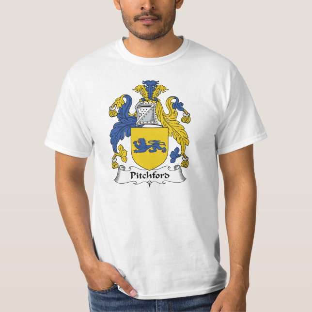 Pitchford Familienwappen T-Shirt (Vorderseite)