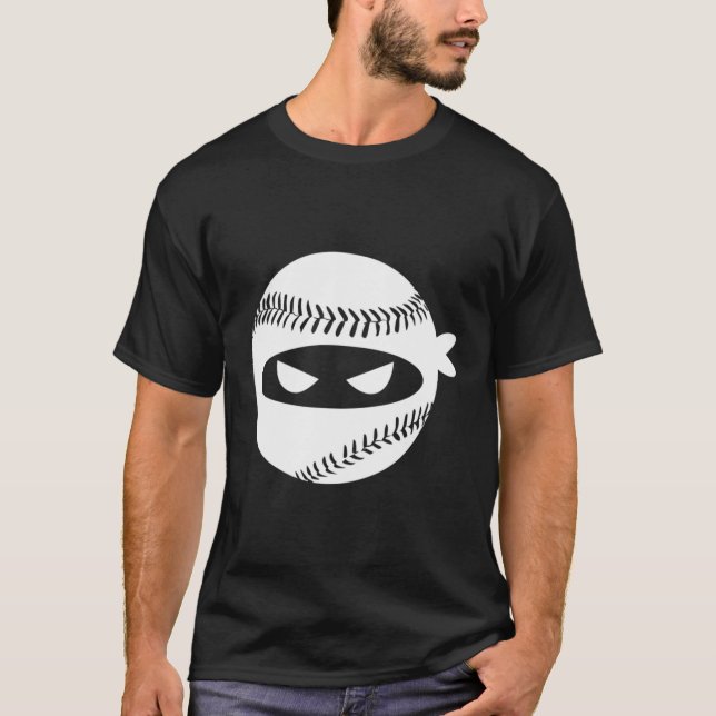 Pitching Ninja T-Shirt (Vorderseite)