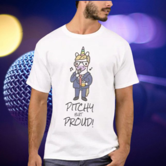 Pitchy, aber stolz T-Shirt (Von Creator hochgeladen)