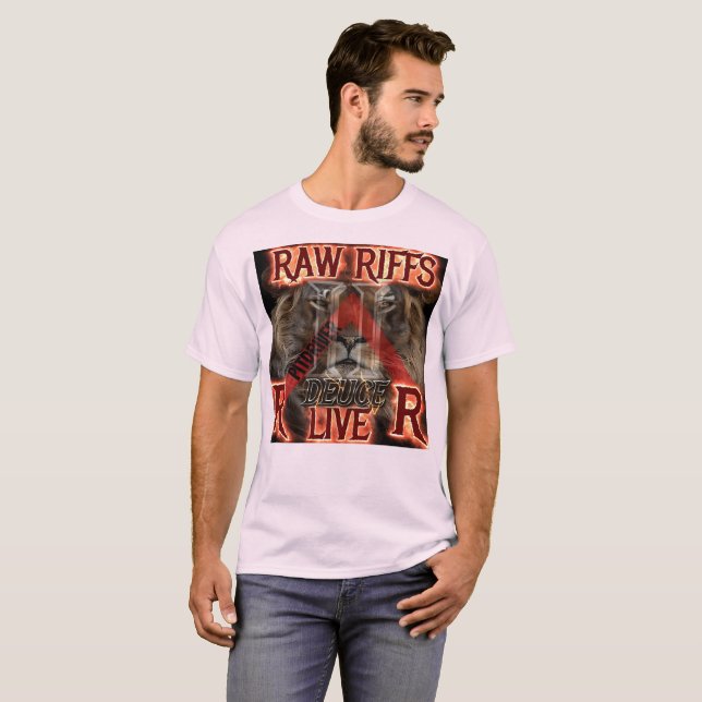 PitDriver Raw Riffs Live II Deuce T-Shirt (Vorne ganz)