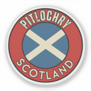 Pitlochry, Schottland Aufkleber