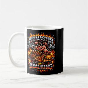 Pitmaster BBQ-König Lustiges Schwein Grilling-Rauc Kaffeetasse