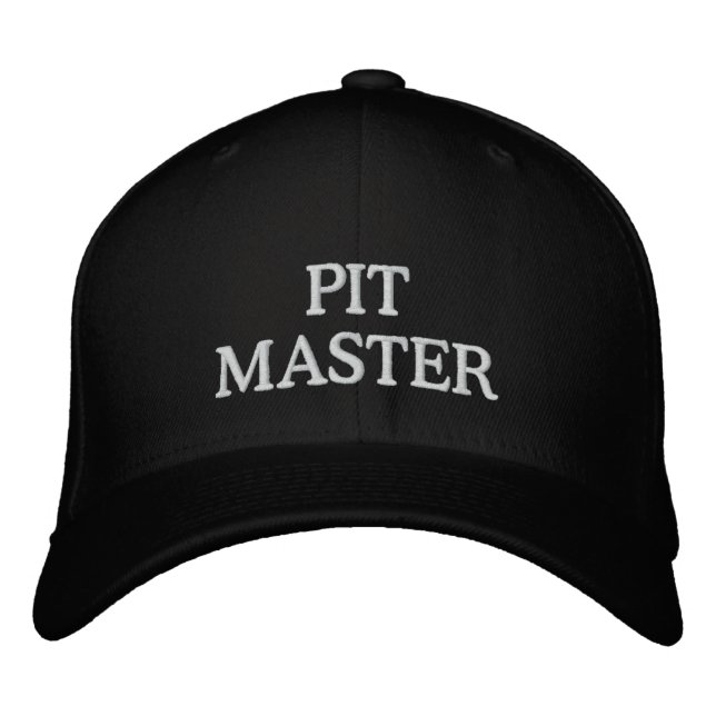 PITMASTER BESTICKTE BASEBALLKAPPE (Vorderseite)