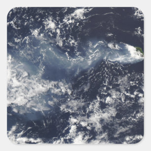 Piton de la Fournaise, Wiedersehen Isla Quadratischer Aufkleber