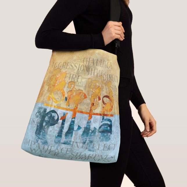 PITTA DOSHA - Tote Bag Tragetaschen Mit Langen Trägern (Von Nahem)