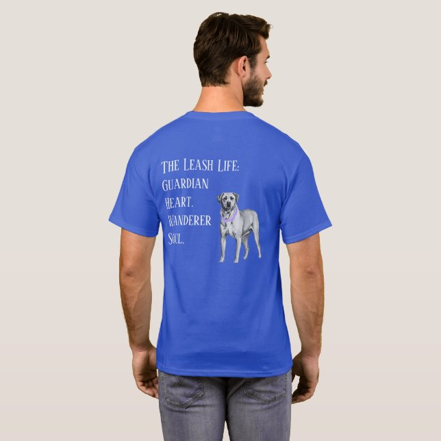 Pitthound: Guardian Heart T-Shirt (Schwarz voll)