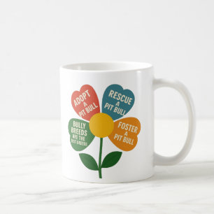 Pittie als Blume Tasse