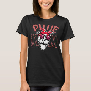 Pittie Mama Niedlich Hund mit Brille Welpenmutter' T-Shirt