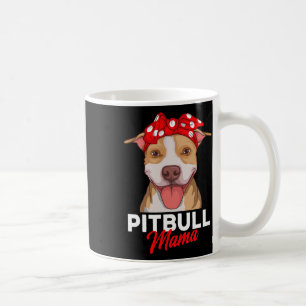 Pittie Mama Pitbull Mama Funny Mütter Tagesgeschen Kaffeetasse