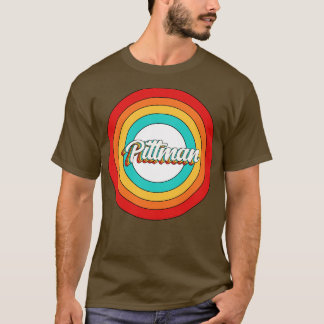 Pittman Name Shirt Vintag Pittman Circle