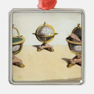 Pitts Cabinett Kugel-Schreibtisch Ornament Aus Metall